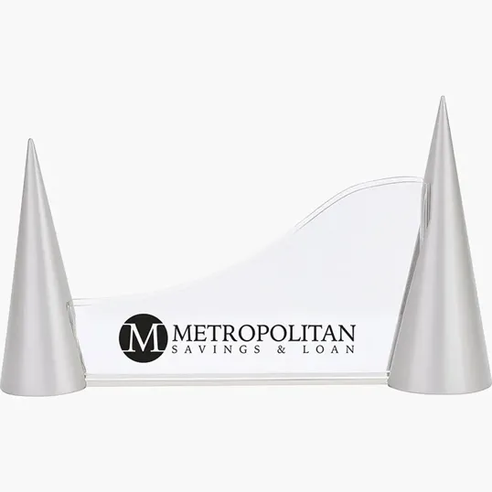 Lexicon Series Acrylic Business Card Holder — view 2