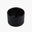 Saratoga Ceramic Flower Pot with Bamboo Stand — view 4