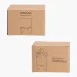Saratoga Ceramic Flower Pot with Bamboo Stand — view 6