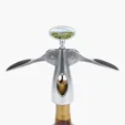 Hanover Wing Corkscrew Wine Bottle Opener — view 5