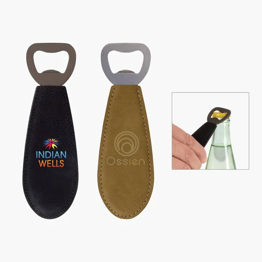 Wallace Leatherette Bottle Opener — view 2