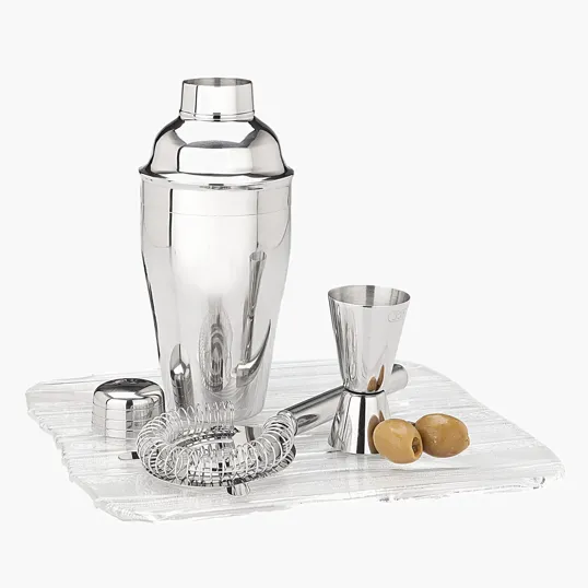 Miscela III Martini Shaker Set, 18/8 Stainless Steel — view 4