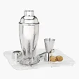 Miscela III Martini Shaker Set, 18/8 Stainless Steel — view 4