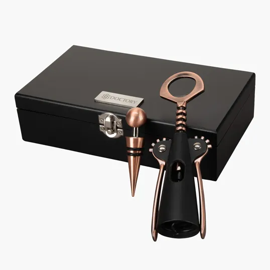 Sonoma Two-Piece Wine Set with Corkscrew and Stopper — view 9