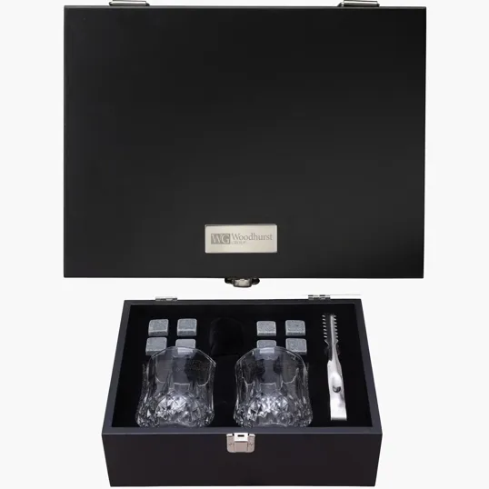 Downey 14-Piece Whiskey Set with Crystal Glasses — view 3