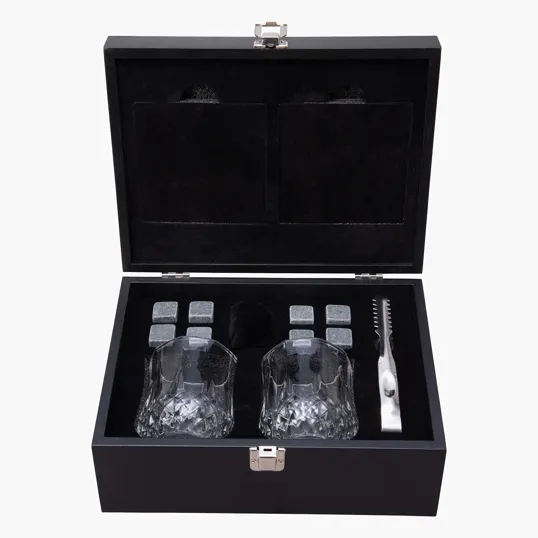 Downey 14-Piece Whiskey Set with Crystal Glasses — view 4