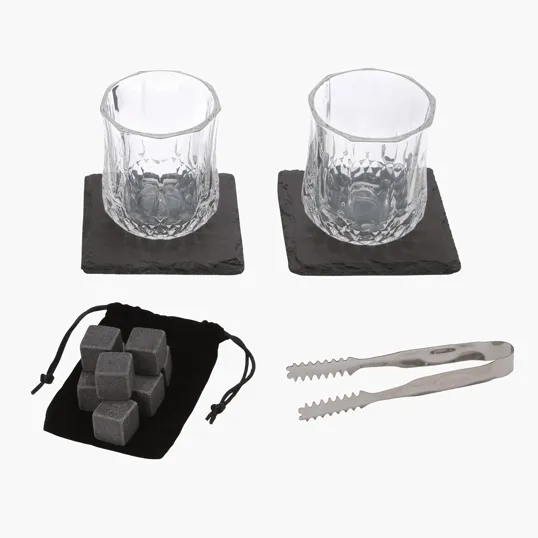 Downey 14-Piece Whiskey Set with Crystal Glasses — view 8
