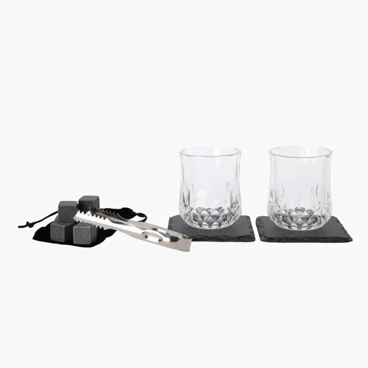 Downey 14-Piece Whiskey Set with Crystal Glasses — view 9