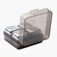 Aces 4-Piece Stainless Steel Ice Cube Set — view 6