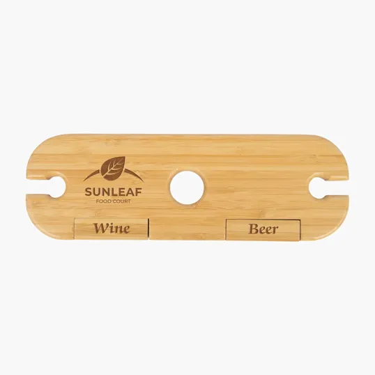 Temecula 3-Piece Bamboo Wine Caddy