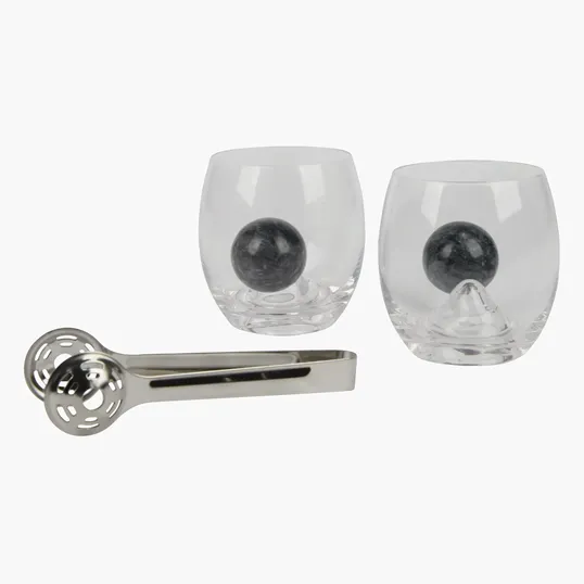 Nicolas 5-Piece Rolling Whiskey Glasses Set — view 5