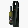 Gioia I Leather Single Wine Carrier — view 2