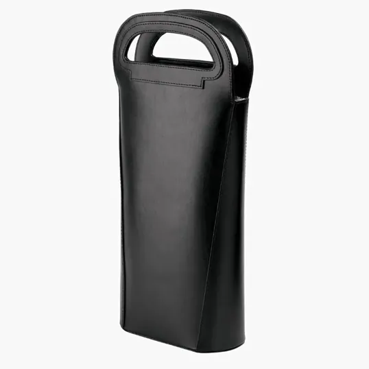 Gioia II Leather Double Wine Carrier — view 3