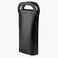 Gioia II Leather Double Wine Carrier — view 3