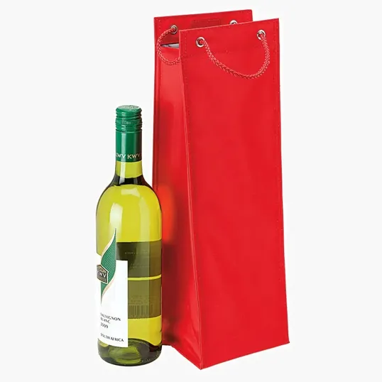 Single Wine Carrier with PEVA-Lined Insulation — view 9
