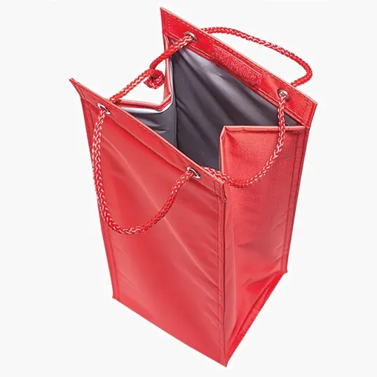 Single Wine Carrier with PEVA-Lined Insulation — view 10