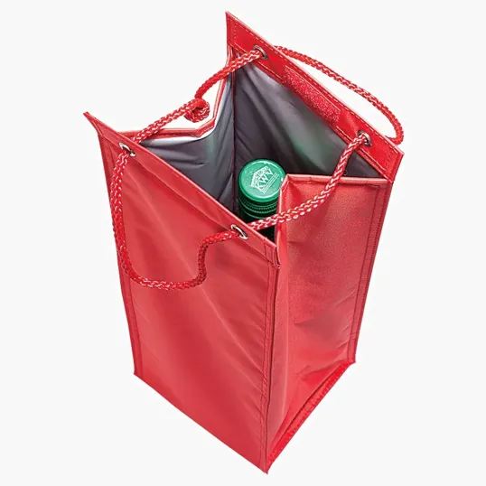 Single Wine Carrier with PEVA-Lined Insulation — view 11