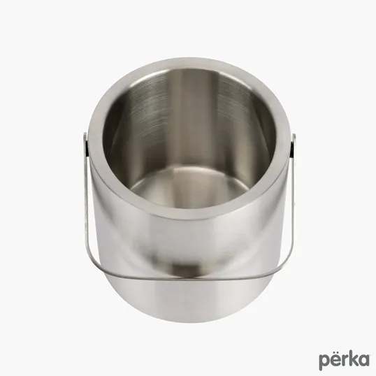 Perka® Quinton Double Wall Stainless Steel Ice Bucket, 1.3L — view 4