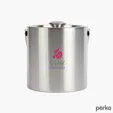 Perka® Quinton Double Wall Stainless Steel Ice Bucket, 1.3L — view 2