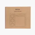 Masia 6-Piece Cheese Set with Bamboo Base — view 6