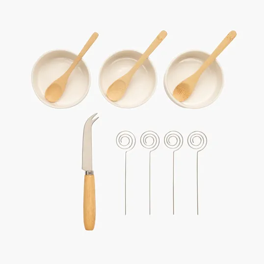 Vermont 12-Piece Bamboo Cheese Set — view 5