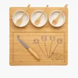 Vermont 12-Piece Bamboo Cheese Set — view 2