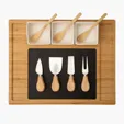 Somerset 12-Piece Bamboo Cheese Set — view 5