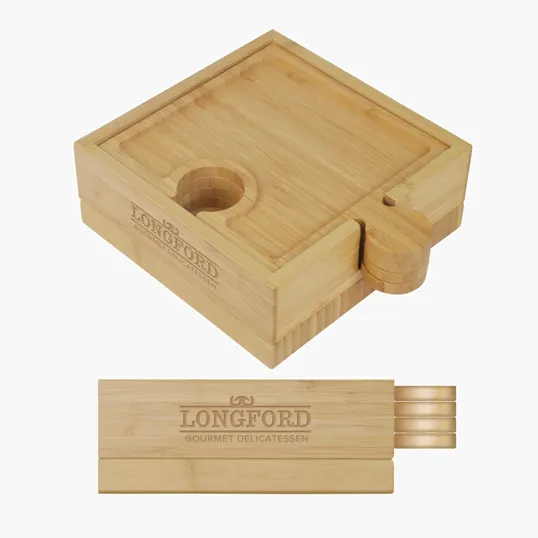 Gaston Bamboo Entertainment Board — view 2