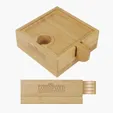 Gaston Bamboo Entertainment Board — view 2