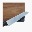 Gordon Acacia Wood Cutting Board & Knife Set — view 5