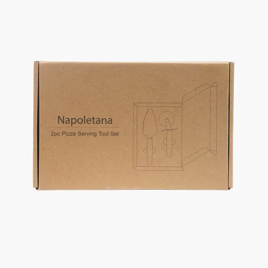 Napoletana 2-Piece Pizza Tool Set with Wood Handles — view 4
