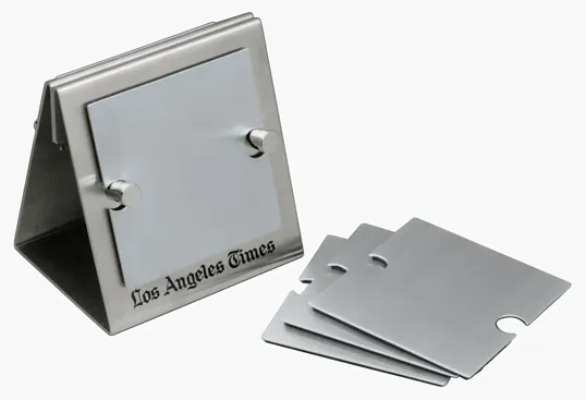 Flaques Steel Coaster Set & Stand — view 2