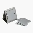 Flaques Steel Coaster Set & Stand