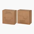 Brandon IV 4-Piece Bamboo Coaster Set — view 8