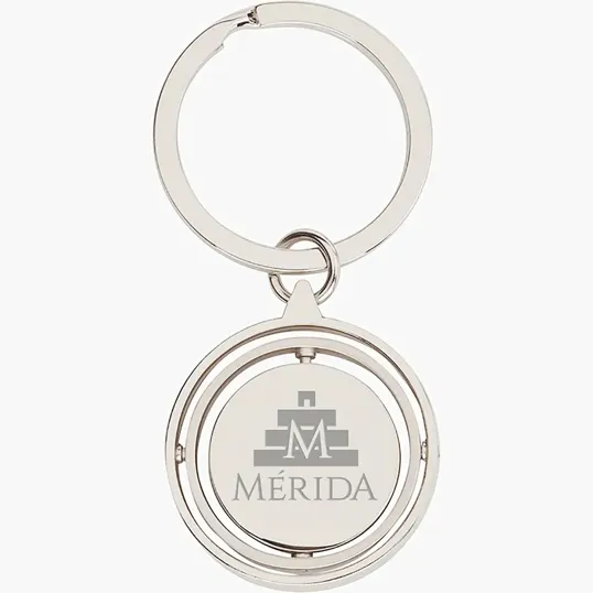 Laksana Metal Keyring with Spinning Gyro Rings — view 3