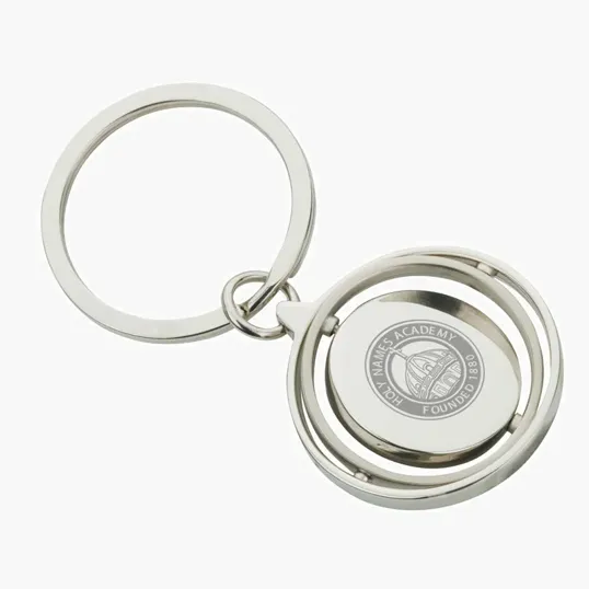 Laksana Metal Keyring with Spinning Gyro Rings — view 4