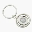 Laksana Metal Keyring with Spinning Gyro Rings — view 4
