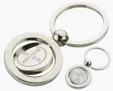 Biru Keyring with Spinning World Map — view 3