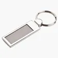 Doda Rectangular Aluminum Keyring — view 5