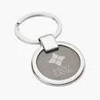 Elda Round Keyring with Split Ring