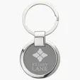 Elda Round Keyring with Split Ring — view 2