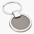 Elda Round Keyring with Split Ring — view 3