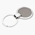 Elda Round Keyring with Split Ring — view 4