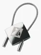 Perspective IV Chrome Keyring with Cable Wire — view 4