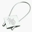 Perspective IV Chrome Keyring with Cable Wire — view 7