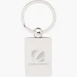 Perspective V Keyring, Chrome Finish — view 5