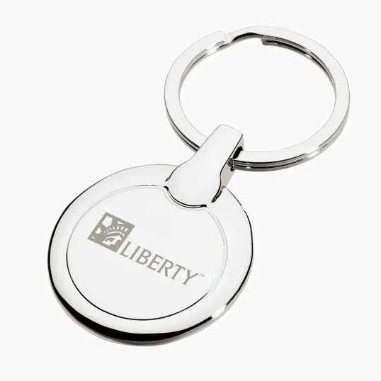 Perspective VI Chrome Keyring