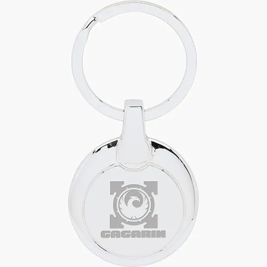 Perspective VI Chrome Keyring — view 3