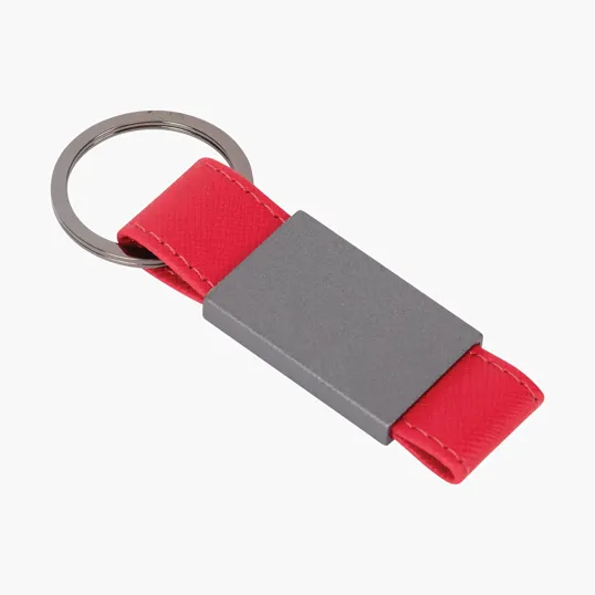 Boyd Aluminum & Leatherette Keyring — view 7