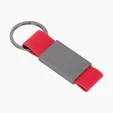 Boyd Aluminum & Leatherette Keyring — view 7